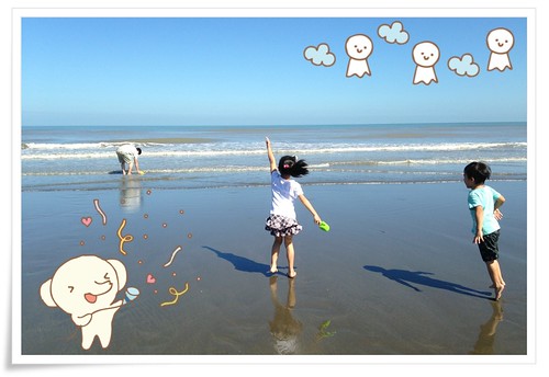 [新月沙灘]小璟小叡第一次到海邊。282