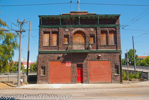 1913 Fire Station  - Now Abandoned by Dornoff Photography