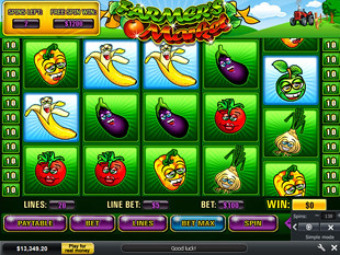 free Farmer's Market free spins feature