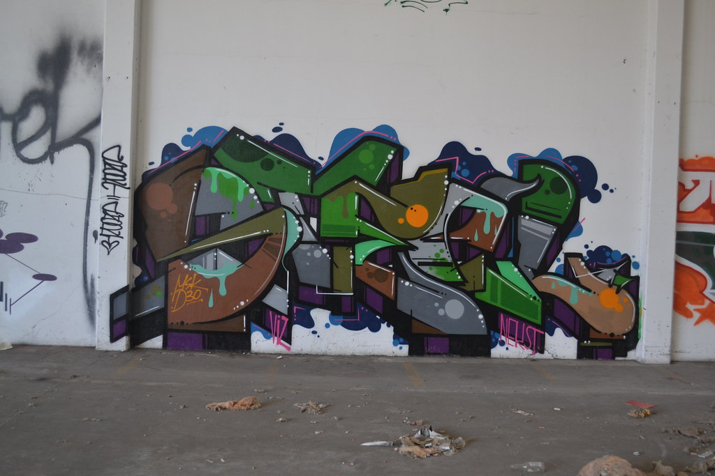 STEEL, MSK, D30, Graffiti, Oakland, Chill Spot