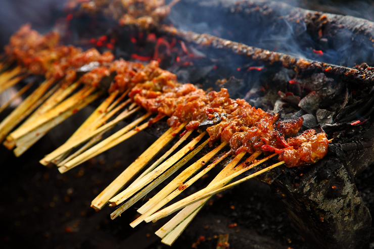 Grilling-Sate