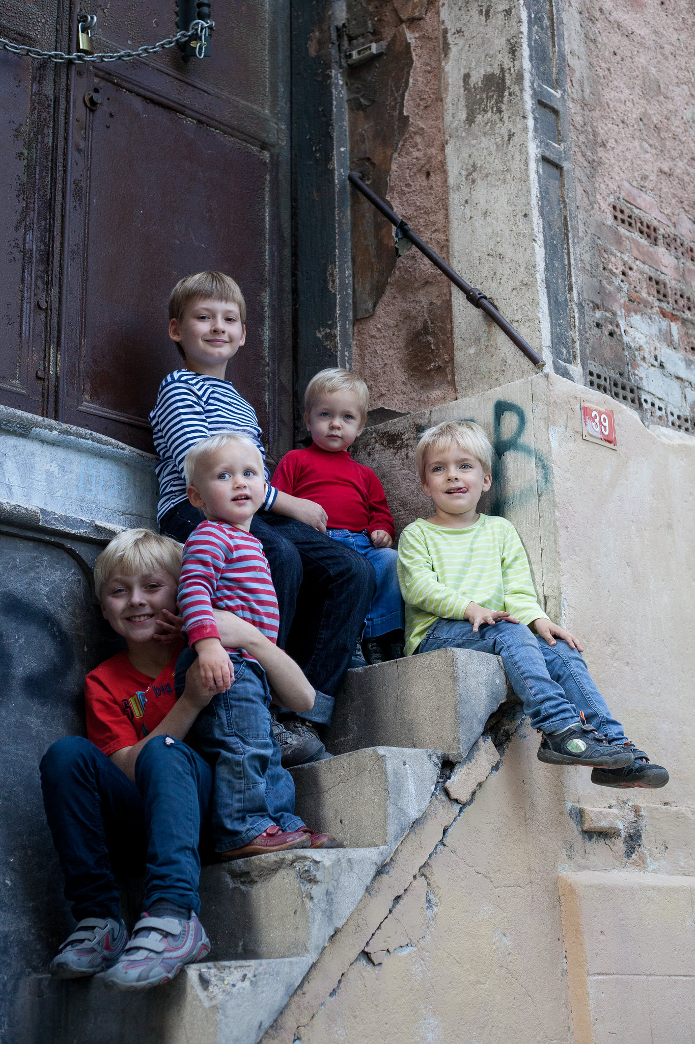 5 of our 8 kiddos.