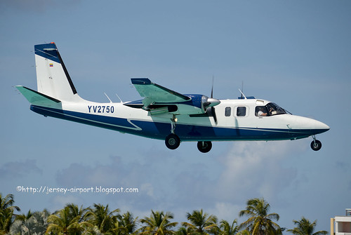YV2750 Aero Commander 681 by Jersey Airport Photography