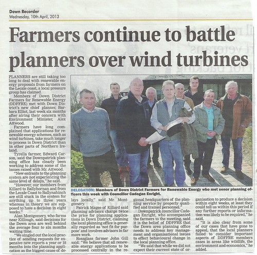 10th April 2013 Farmers continue to Tackle Planning Service by CadoganEnright