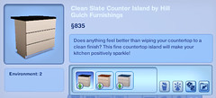 Clean Slate Counter Island by Hill Gulch Furnishings