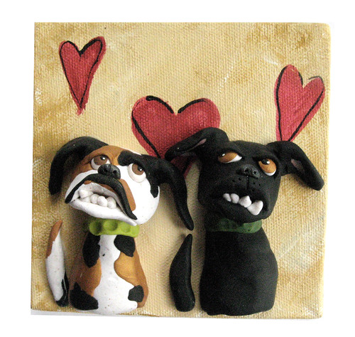 Valentine Dogs: Sniff and Make Up