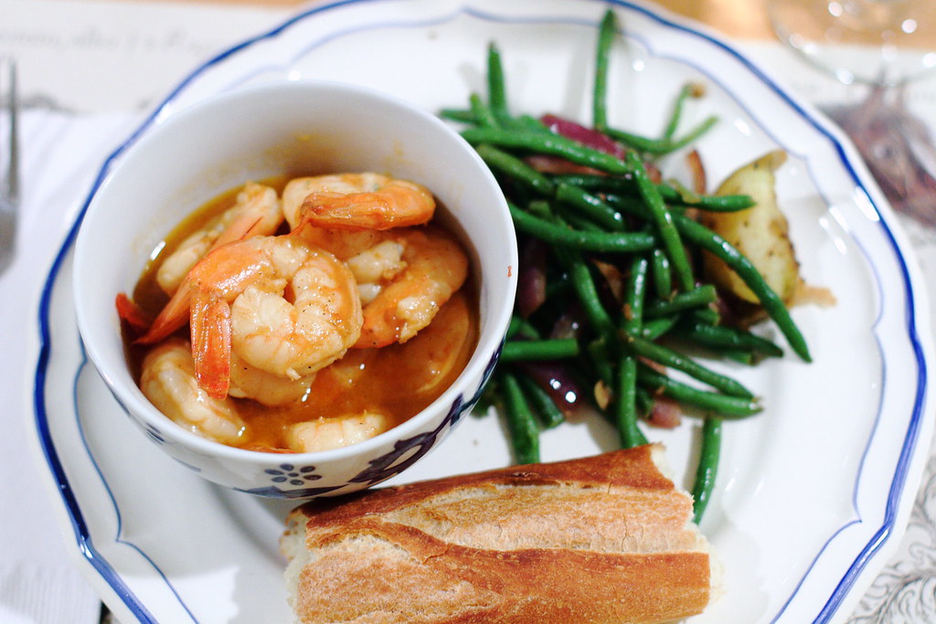 Sunday Dinner: New Orleans BBQ Shrimp and Zydeco Beans with Brabant Potatoes + a Giveaway!