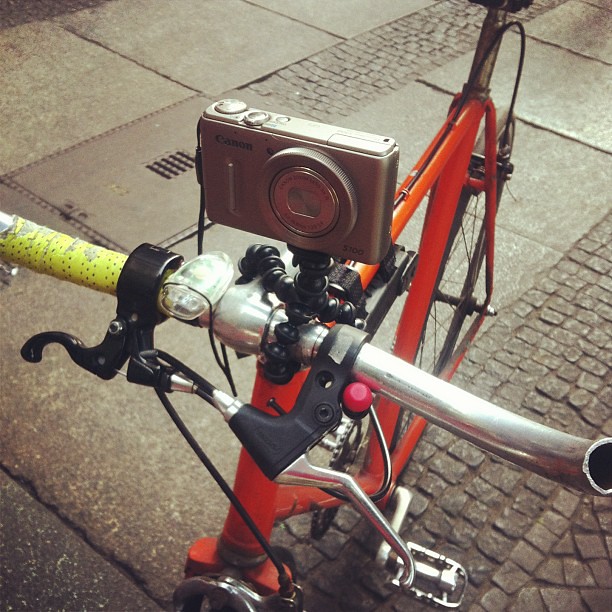 Steadycam bicycle rig