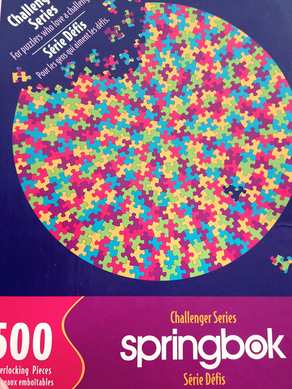 Springbok Challenger Series: 500pc Round Puzzle Puzzle