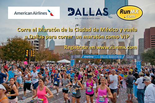Corre MCM vuela a al Maratón de Dallas