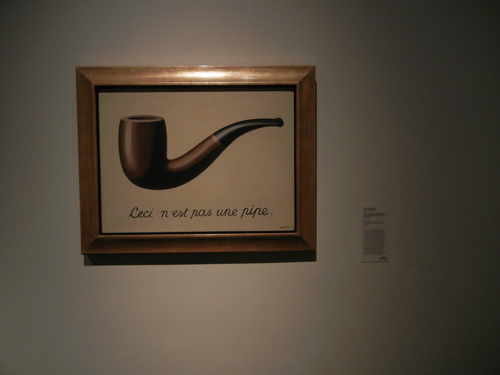 DSCN7916 _ La trahison des images [Ceci n'est pas une pipe], (The Treachery of Images [This is Not a Pipe]), 1929, René Magritte (1898-1967), LACMA