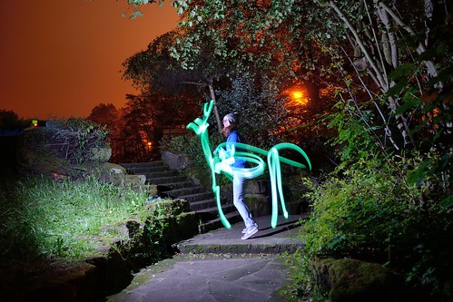 Light painted horse by kewl