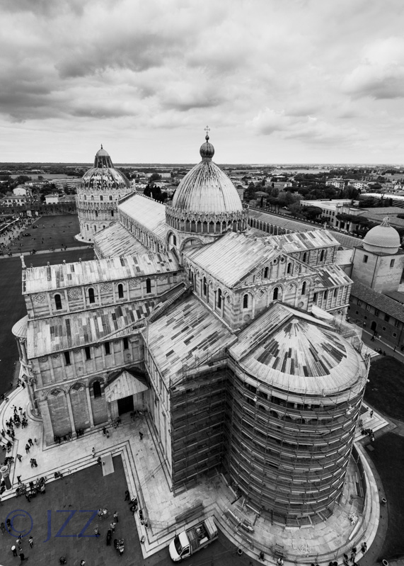Duomo Pisa, view from Pisa Tower