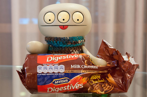 Uglyworld #2064 - Chocolate Digestivers - (Project Cinko Time - Image 266-365) by www.bazpics.com