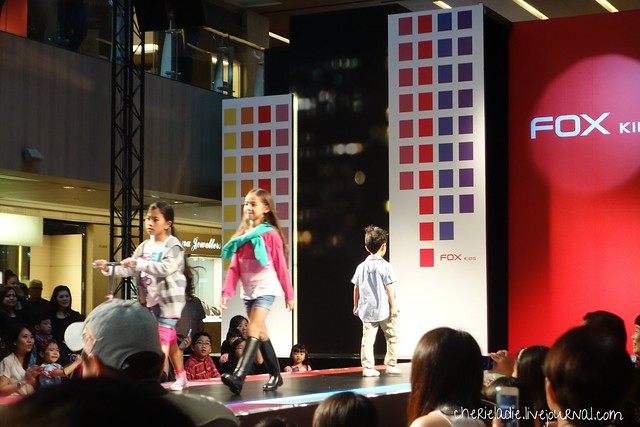 modeling kids on the fashion runway