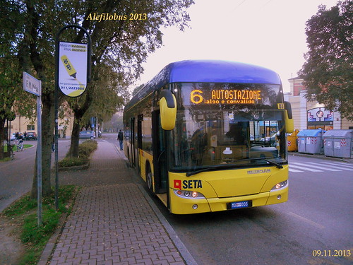 filobus Neoplan n°03 al capolinea 6 AUTOSTAZIONE