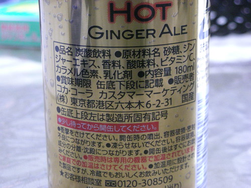 Hot Ginger Ale