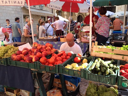 Fresh market, Dubrovnik