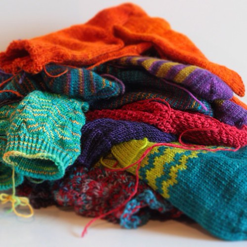 Jos joskus jopa päättelisin... #wip #knitting
