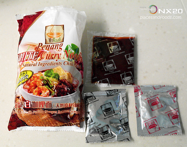 mykuali penang white curry instant noodles packing