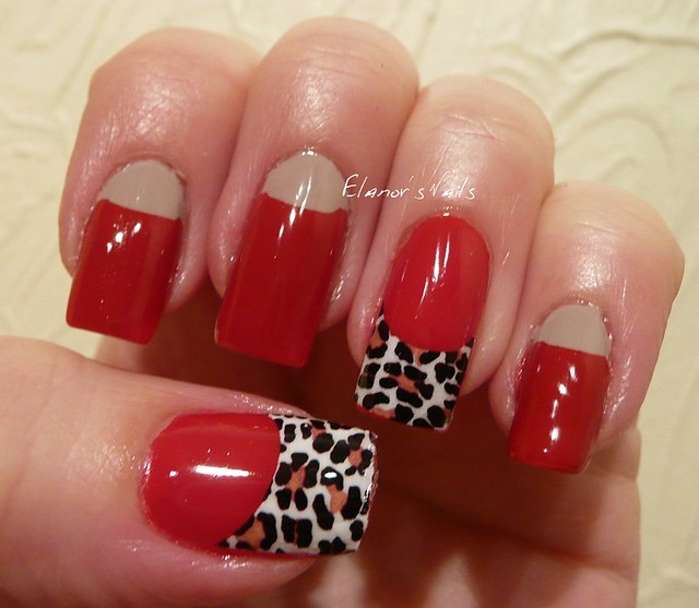 red + leopard print tip decal 1
