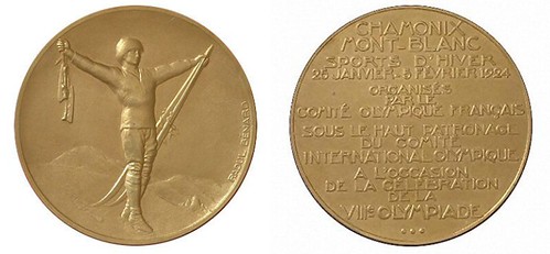 1924 Winter Olympic medal