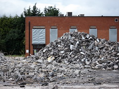 Schering Plough Bray demolition