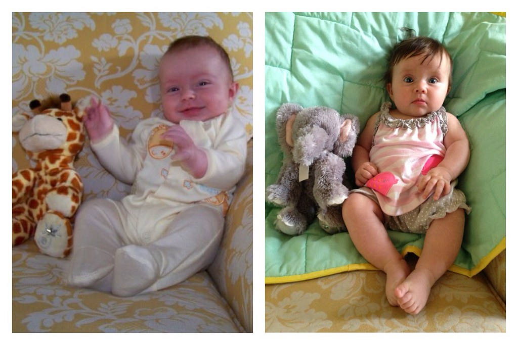 Connor and London comparison at 3 months