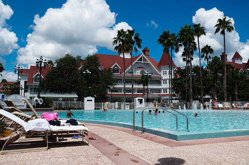 The Pool at Disney's Grand Floridian Resort, Walt Disney World, Orlando, Florida