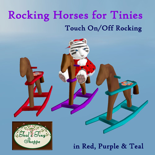 Rocking Horses for Tinies by Teal Freenote