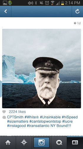 Cpt. Smith Titanic Selfie