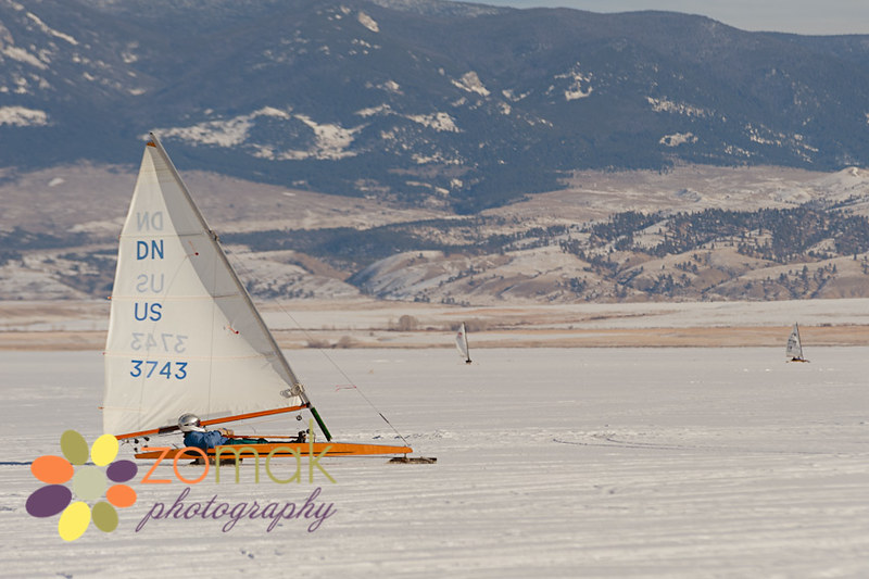 Canyon Ferry Ice Boating