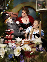 Alice and the Mad Hatters Tea Party