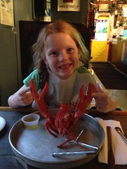Lobstahs for dinner in Kennebunkport, Maine! by PrincessKaryn