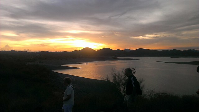 Sunset at Lake Pleasant
