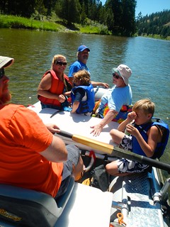 Floating The Blackfoot with Family