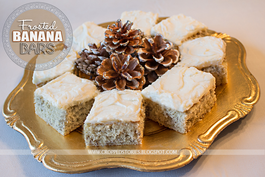 The Best Frosted Banana Bar Recipe