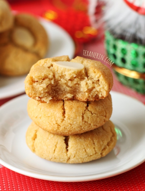 Grain-free Chinese Almond Cookies - Gluten-free and Vegan