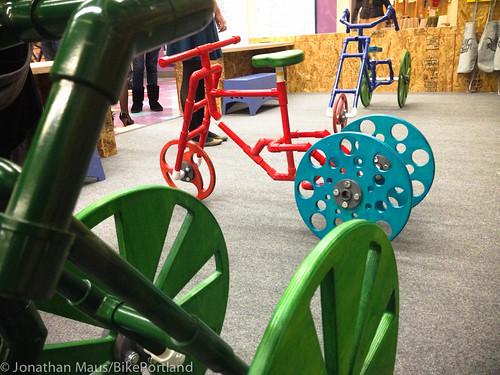 Cycle City exhibit at Children's Museum-8