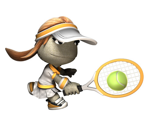 Tennis Girl Pose