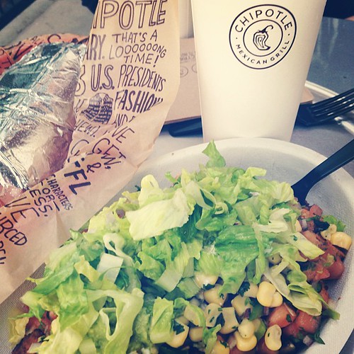 I swear. I'd eat it every. live. long. day. if I could. #chipotle #guacaholic
