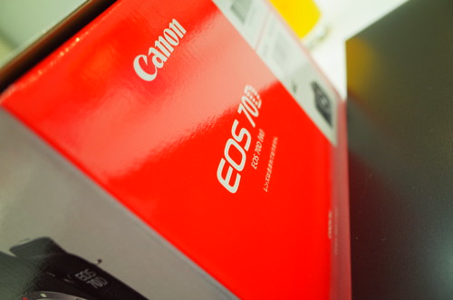 Canon EOS 70D box