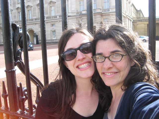 sisters at Buckingham Palace