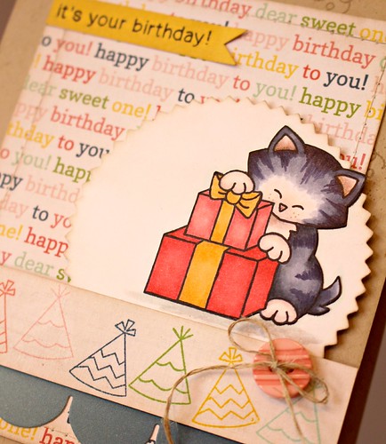 Birthday Kitty Card 2