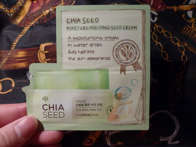 #124: Face Shop Chia Seed Moisture-Holding Seed Cream