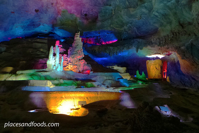 bama crystal cave colourful