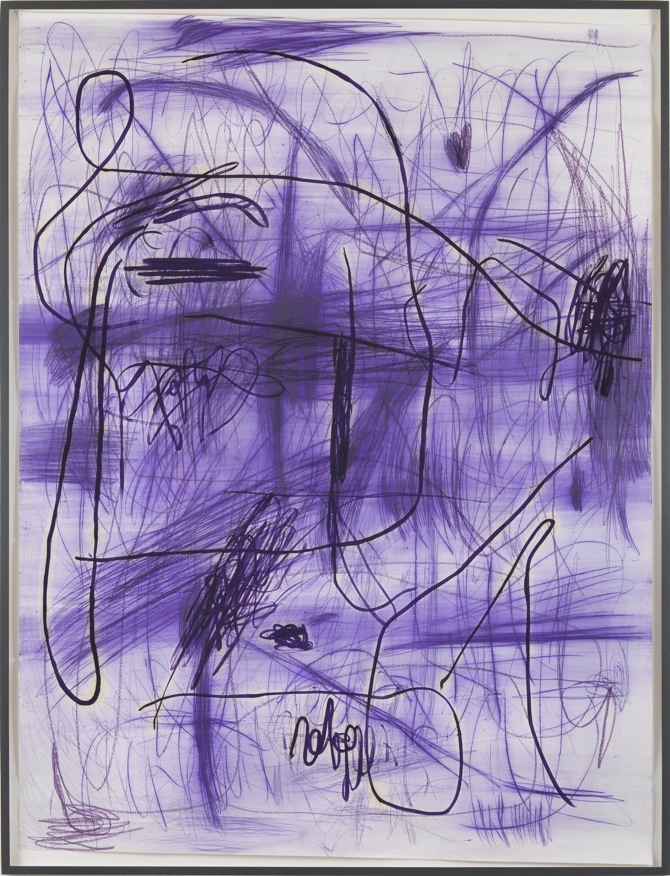 18 Jana Schröder, Spontacts, P 3, 150 x 200 cm, Kopierstift und Öl auf Papier, 2012 (2)