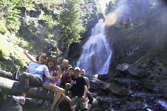 Group Pic at Holland Falls!