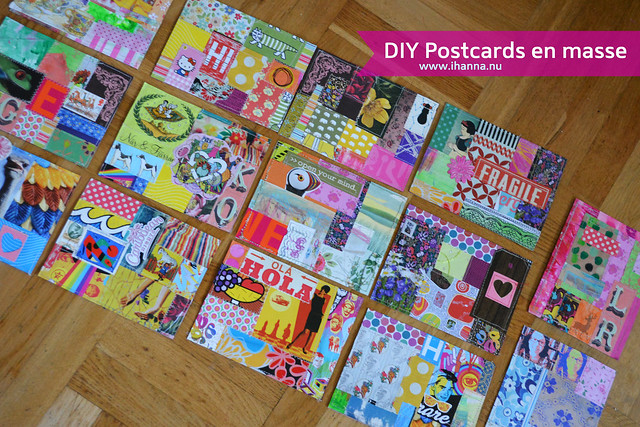 DIY Postcards en masse