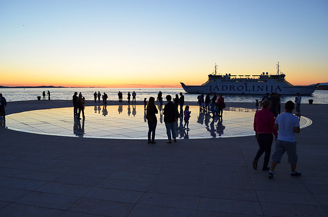 After Sunset in Zadar, Croatia